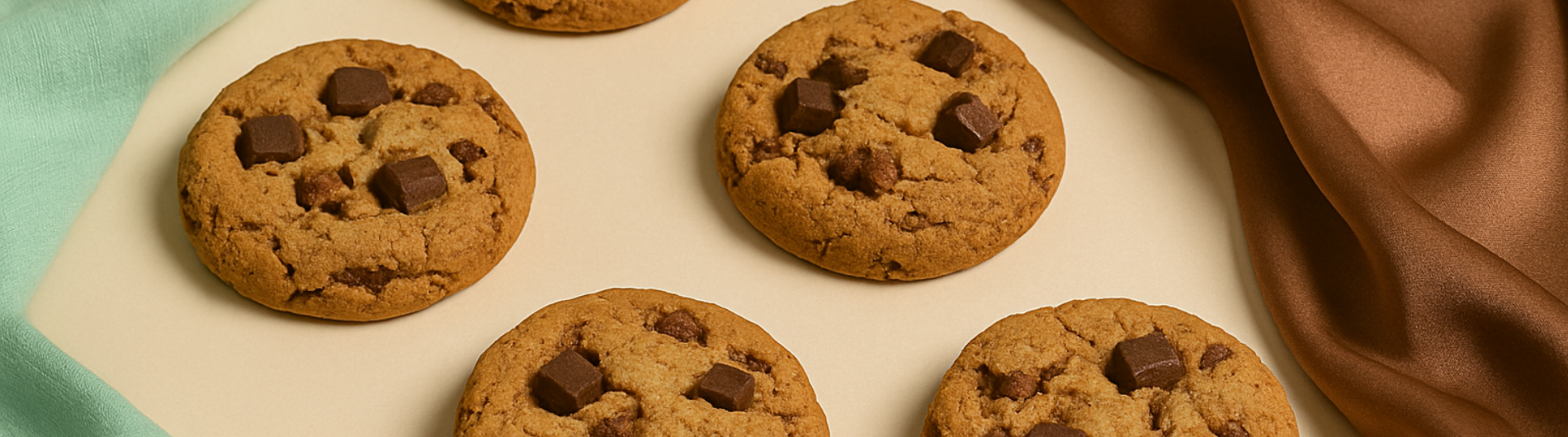 Berliner Kaffeerösterei Kaffeerezept Kaffee Cookies mit Espresso und Schokoladendrops - Hintergrund